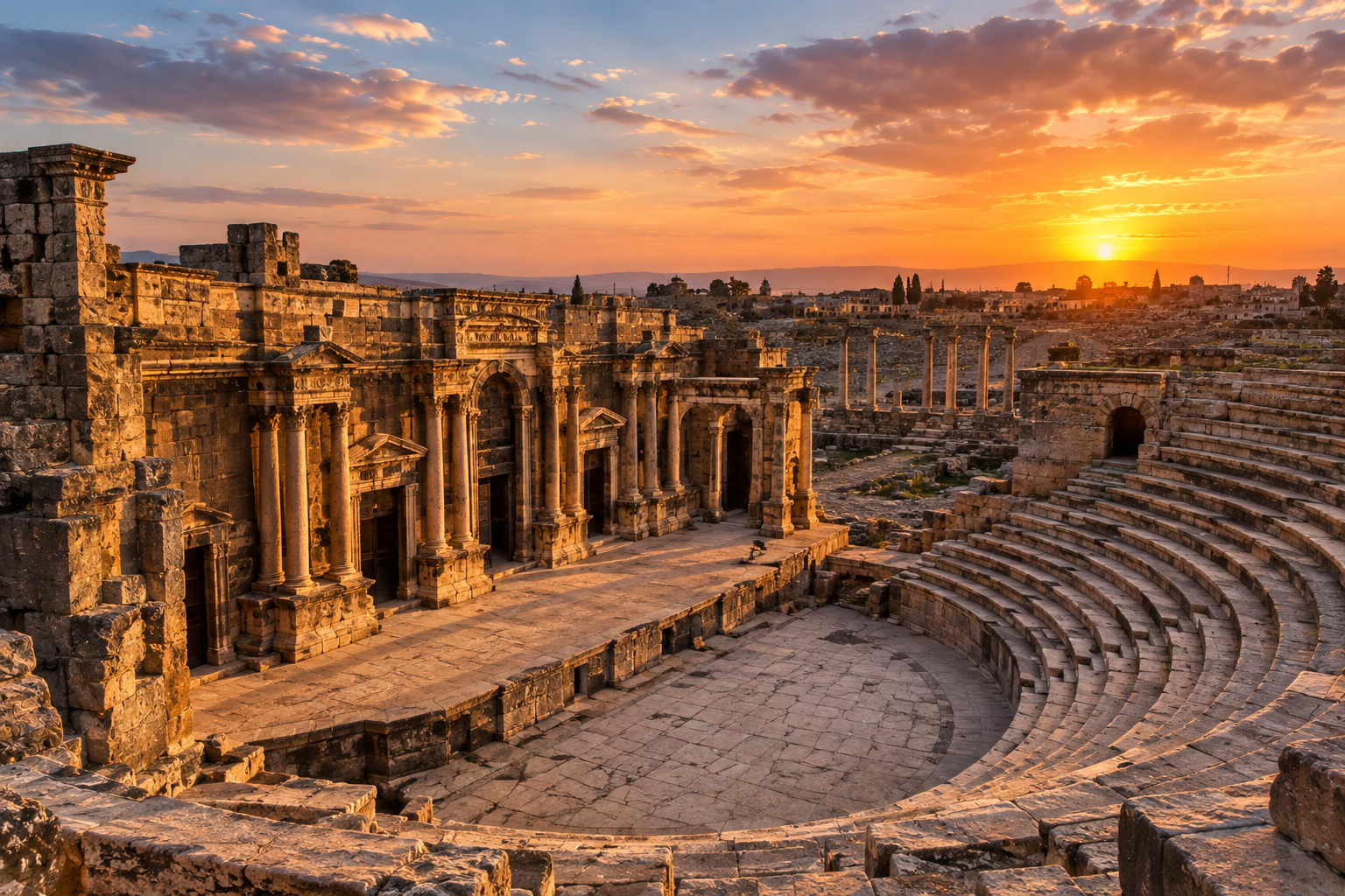 Busra eş-Şam: Zamana Meydan Okuyan Bir Roma Tiyatrosu