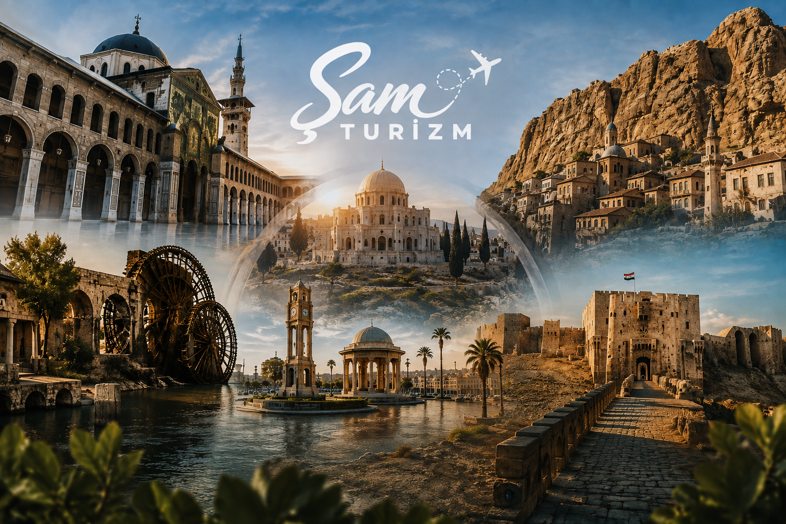 Şam – Maalula – Seydnaya – Hama – Humus – Halep Turu